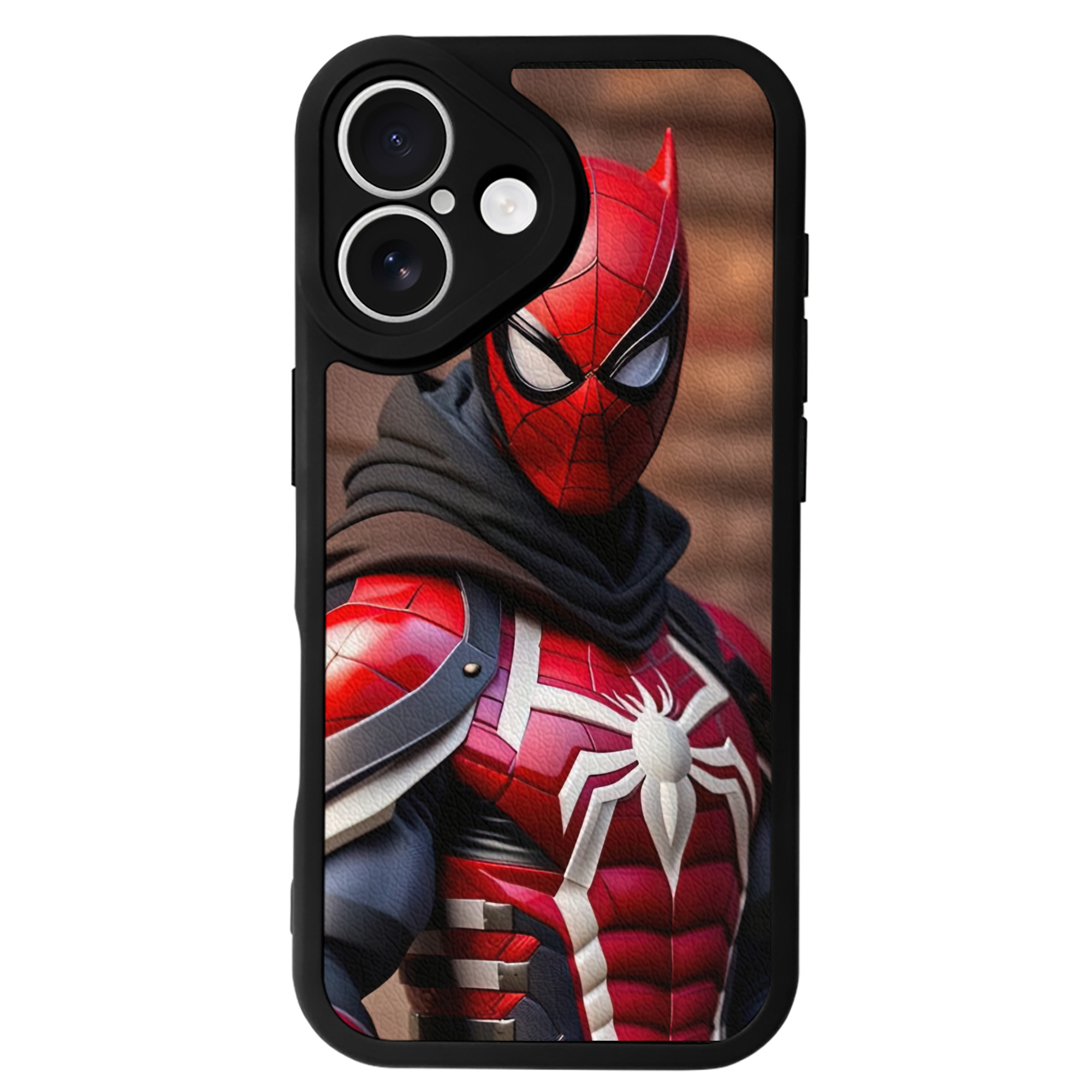 （画像用） Deadpool デッドプール 【iPhone 16シリーズ対応】シリコンスマホケース（レザー調） 材質：シリコン